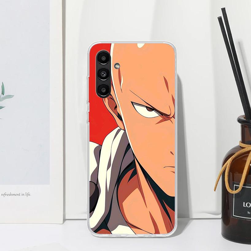 One P-Punch-Man Saitama King Phone Case For Samsung Galaxy A17 A37 A57 A16 A26 A36 A56 A15 A25 A35 A55 A14 A24 A34 A54 A13 A23 A