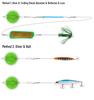 LETOYO Trolling Disc Connector & Dipsy Diver Fishing Tackle Set