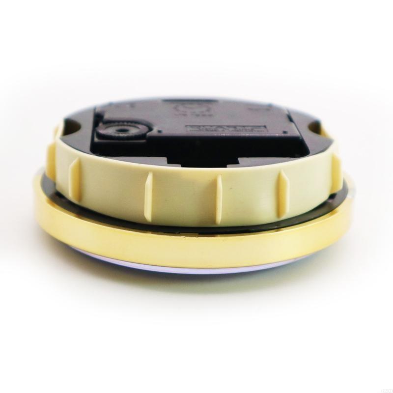62KD Golden for Rim 90mm Clock Insert Embedded Mini Wall Clock for Head DIY Movement with Roman Number Tools