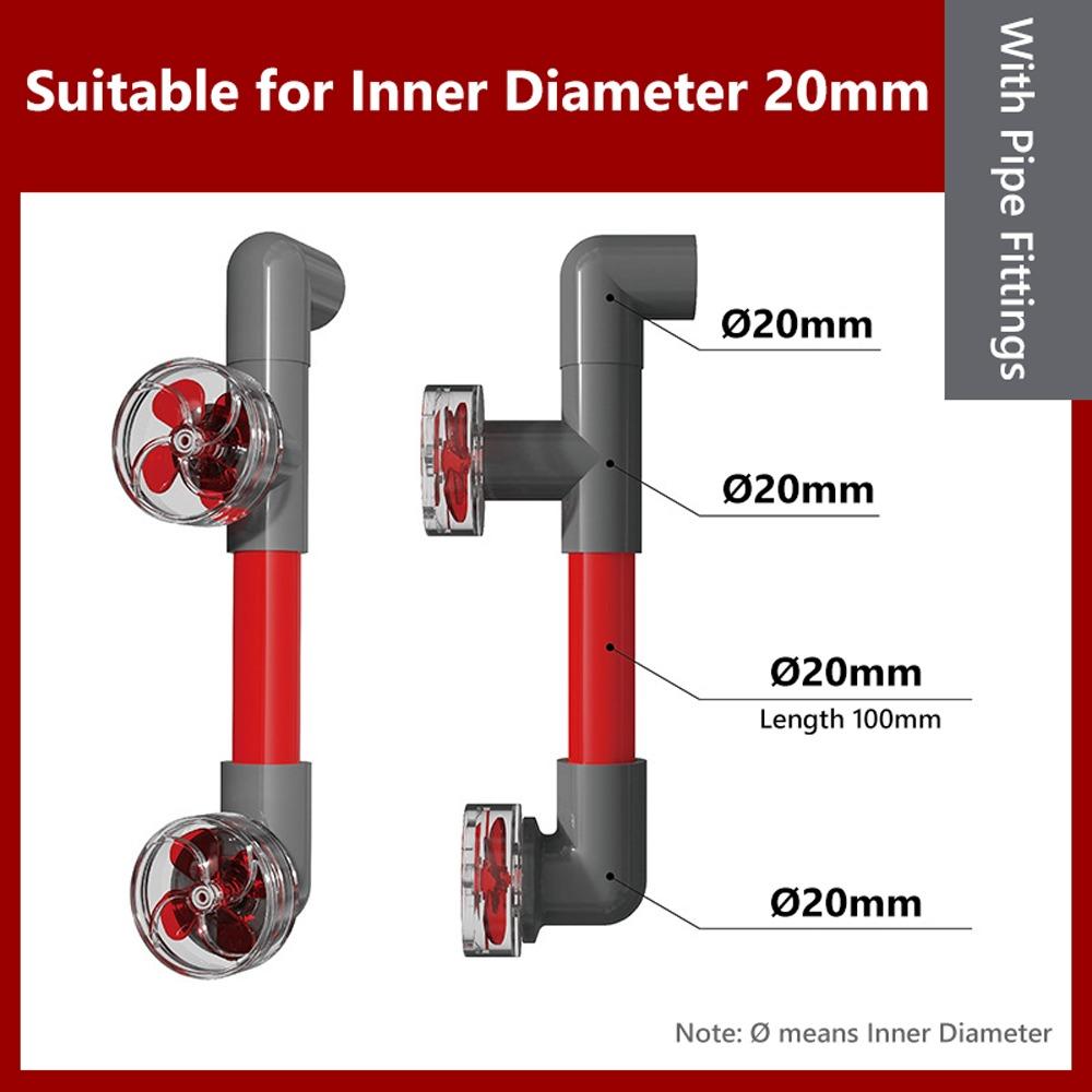 

Adjustable Angles Clover Accessories Aquarium Filter Screen Accessories for Fish Tank Outlet 20MM