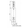 TOSHIBA Lighting Rail VI Type Feed-in Cap Black (Black Screw) NDR0231B(K)