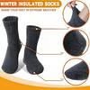 1/2/3/5 Paar Thermosocken für Herren Schwarze Socken für extrem kaltes Wetter