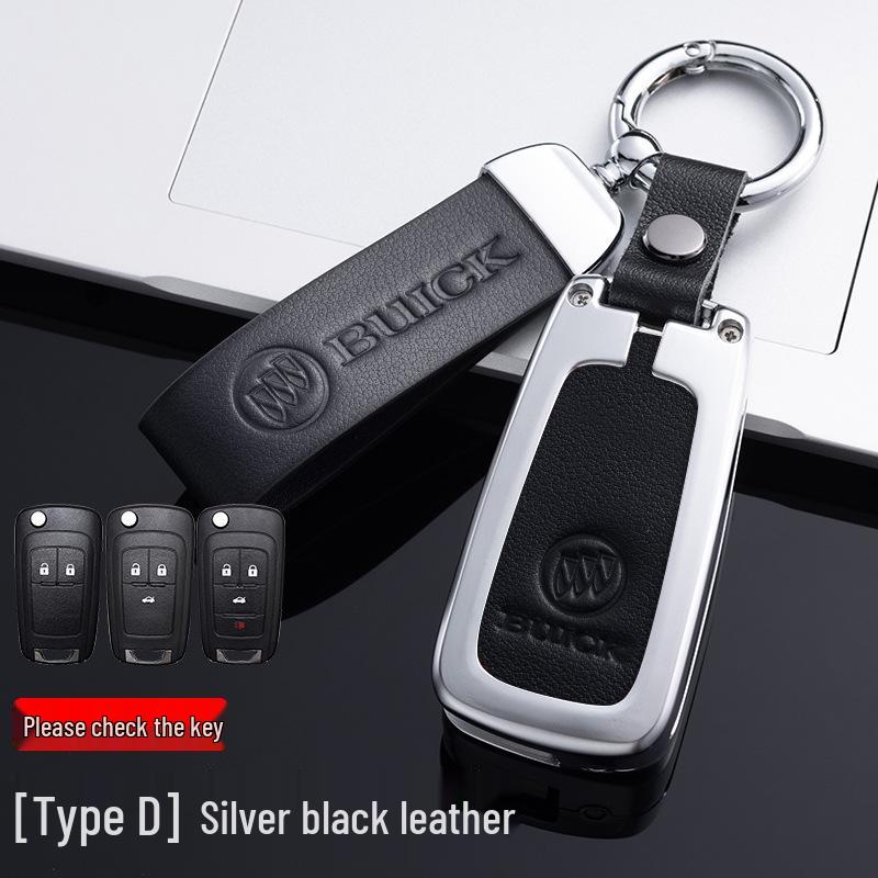 Premium Metal Key Case for Buick: Excelle, Envision, LaCrosse, Verano, GL8 Models