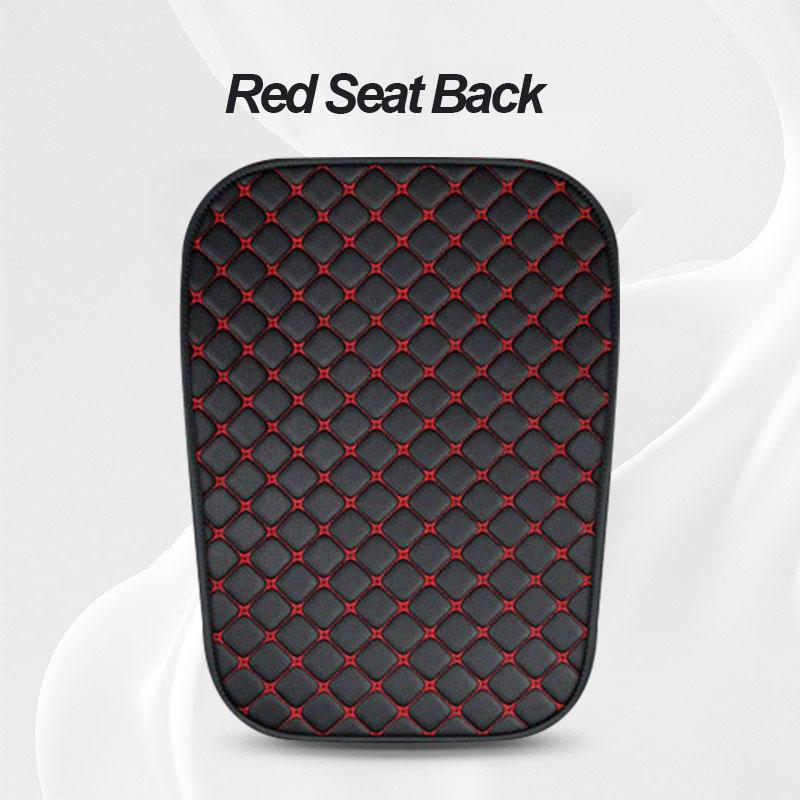 PU Leather Car Seat Cover Universal Seat Cushion Auto Chair Protective Cover Auto Protector Pad with Storage Pocket