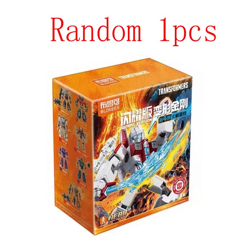 Giocattoli Originali Transformer Blind Box Versione Difensore 1 2 3 Optimus Prime Starscream Bumblebee Blocchi da Costruzione Action Figure