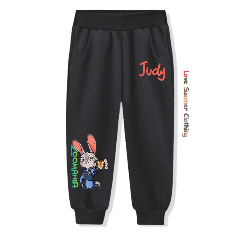 Nick Judy HD Print Kids Hoodie Zootopia Casual Unisex Pullover for Boys Girls 4-14 Years Winter Clothing Kid Hoodie Boys Sweatshirts