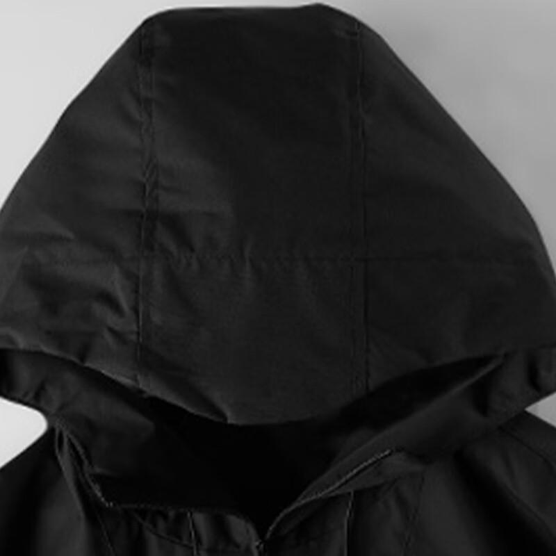 Mark Fairwhale Men's Spring Autumn Windproof Hooded Sports Jacket