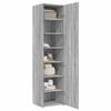 VidaXL Highboard Sonoma Grey 45x42.5x185 Cm Engineered Wood, Sideboard, Storage Cabinet, Side Panel, Cabinet, 3281411