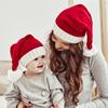 2026 Parent-Child Santa Claus Knitted Hat Mother Baby Cute Christmas Warm Hat for New Year Party Kid Gift Santa Cap Decoration