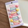 Sweet Candy Color Children's Drip Oil Hollow Bb Clip Cute Star Bow All-inclusive Girls' Small Pressure Clip Hair Band