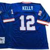 Buffalo Bills NFL Retro Jersey 12 34 Mens Football Uniform Costume Fan Apparel Cotton Blend Sportswear