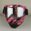 Moto Snow Goggles Mask UV400 Outdoor Riding Men's Windproof Sand Goggles Helmet Mask Mask