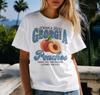 Georgia Peaches T-Shirt | Fresh & Juicy Vintage Fruit Graphic
