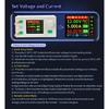 Intelligent Voltages Regulator 6V 36V Input 120W Output with Control LCD Display Solution and Safety Protectiove