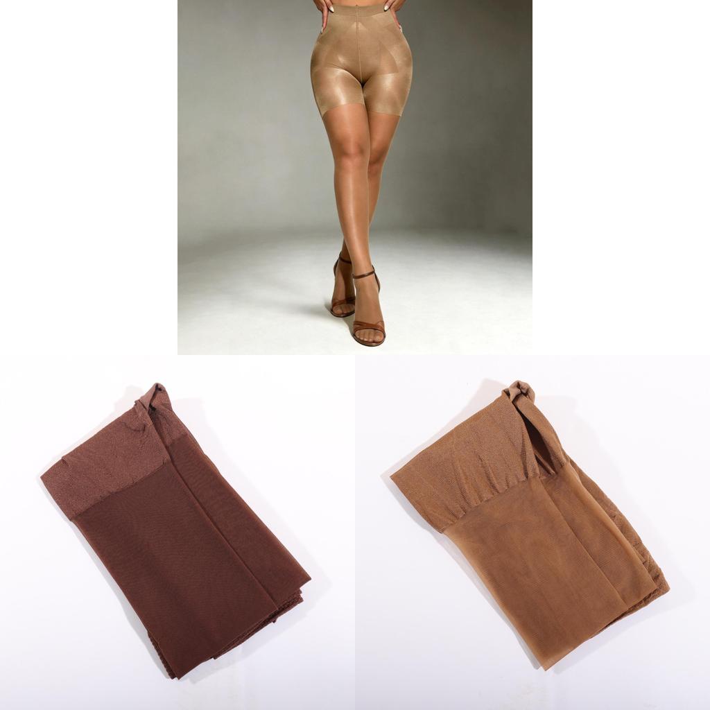 Classic Nylon Stockings With High Waist For Women Summer Breathable Sheer Tights