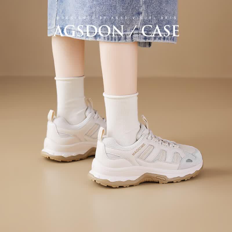 Agsdon Women s Retro Platform Sneakers EU 38