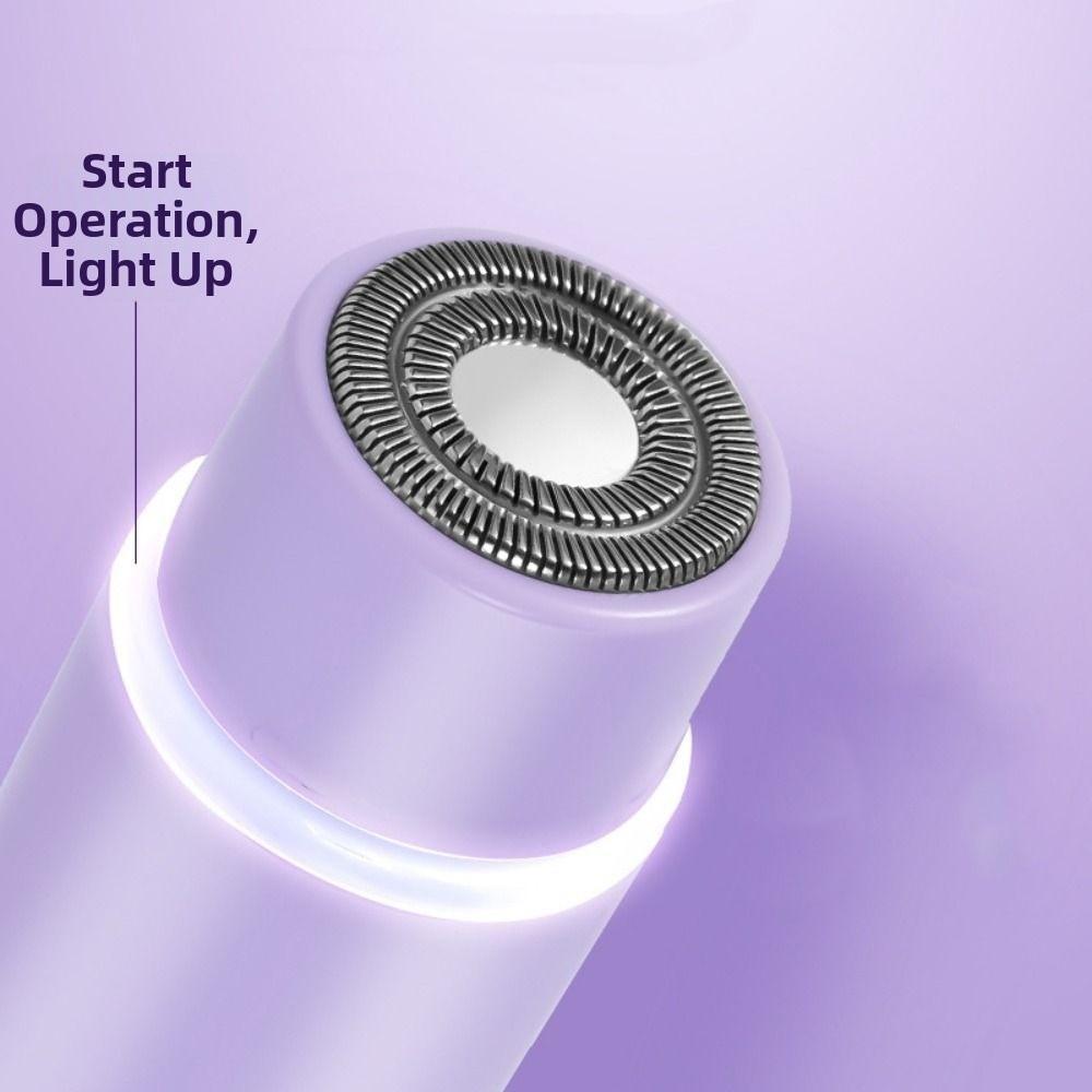 Waterproof Electric Razor Double Head Epilator 2 In 1 Hair Remover  Travel