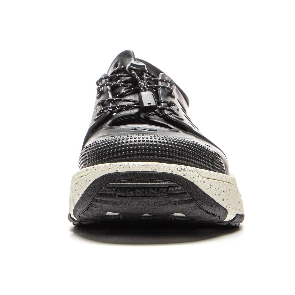 Li Ning Pangu Trek Comfortable Fashion Trendy Non-Slip Wear-Resistant Wrap Shoes Unisex Shoes Black AZSV017-1