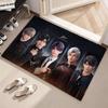 Fantasy Game L-Love and Deepspace Floor Mat Soft Thickened Flannel Door Mat Non-Slip Living Room Rug Home Decor