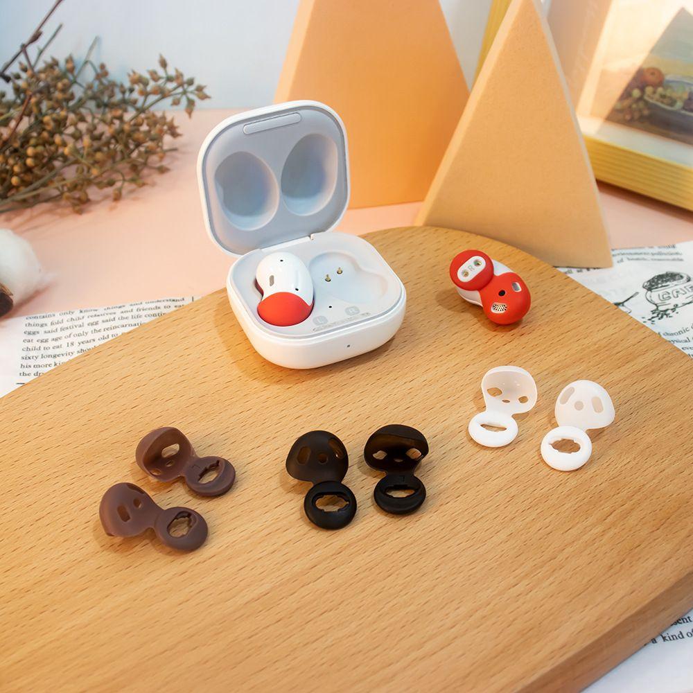 8 Pairs Soft Relacement Protector Earplugs Eartips Ear Cover Silicone Ear Cap For Samsung Galaxy Buds Live