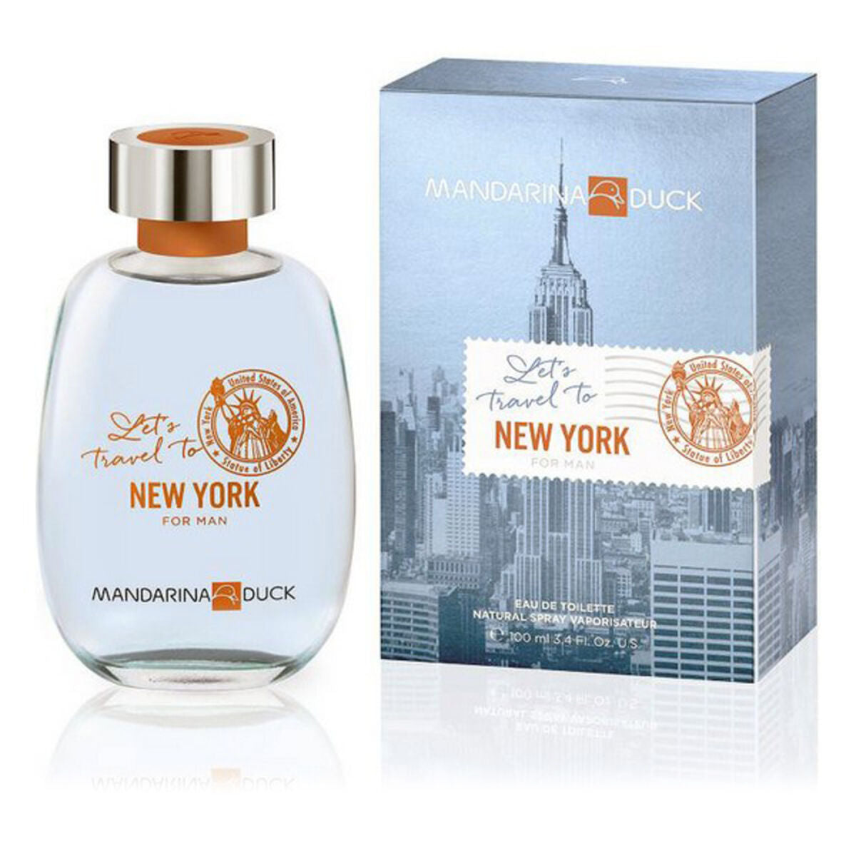 

Мужская парфюмерная вода Mandarina Duck Let s Travel NY EDT 100 мл