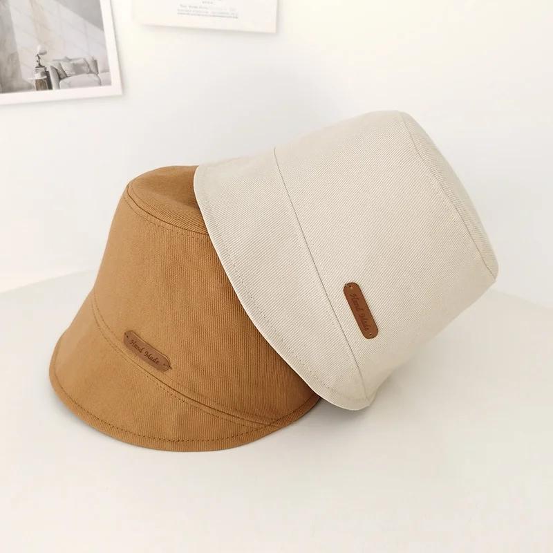 Fisherman Hat Female Spring and Summer Outing Round Face Suitable for Basin  Fashion Big Head Circumference Sun