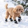 X-Small Dog Shoes Waterproof Durable, for 3-4 Lb Tiny Dogs, Perfect for City Walks & Hiking, Secure Fit