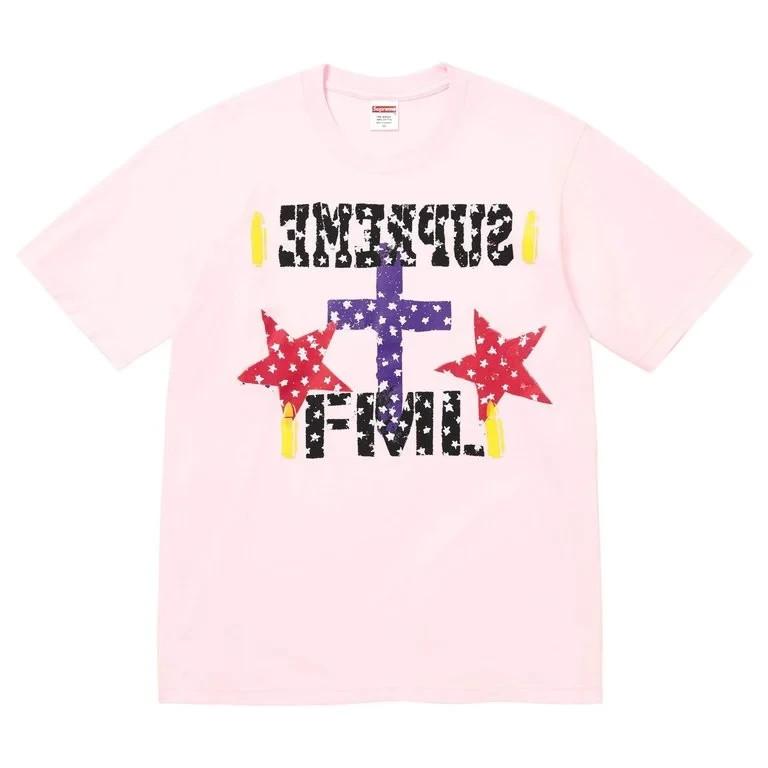 Supreme FML Tee Light Pink L