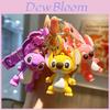 Adorable Cartoon Stitch Keychain Cute Silicone Bag Charm Creative Car Key Ring