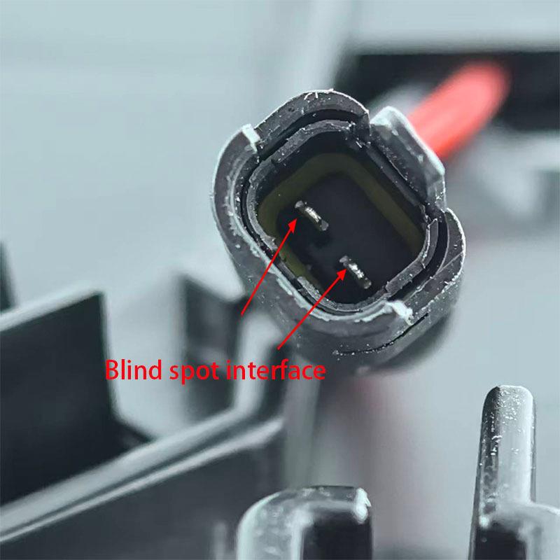 For TOYOTA RAV 4 -2024 HILUX 2016- HIGHLANDER 2016- With Blind Spot Heated Rearview Door Side Mirror Lens Glass