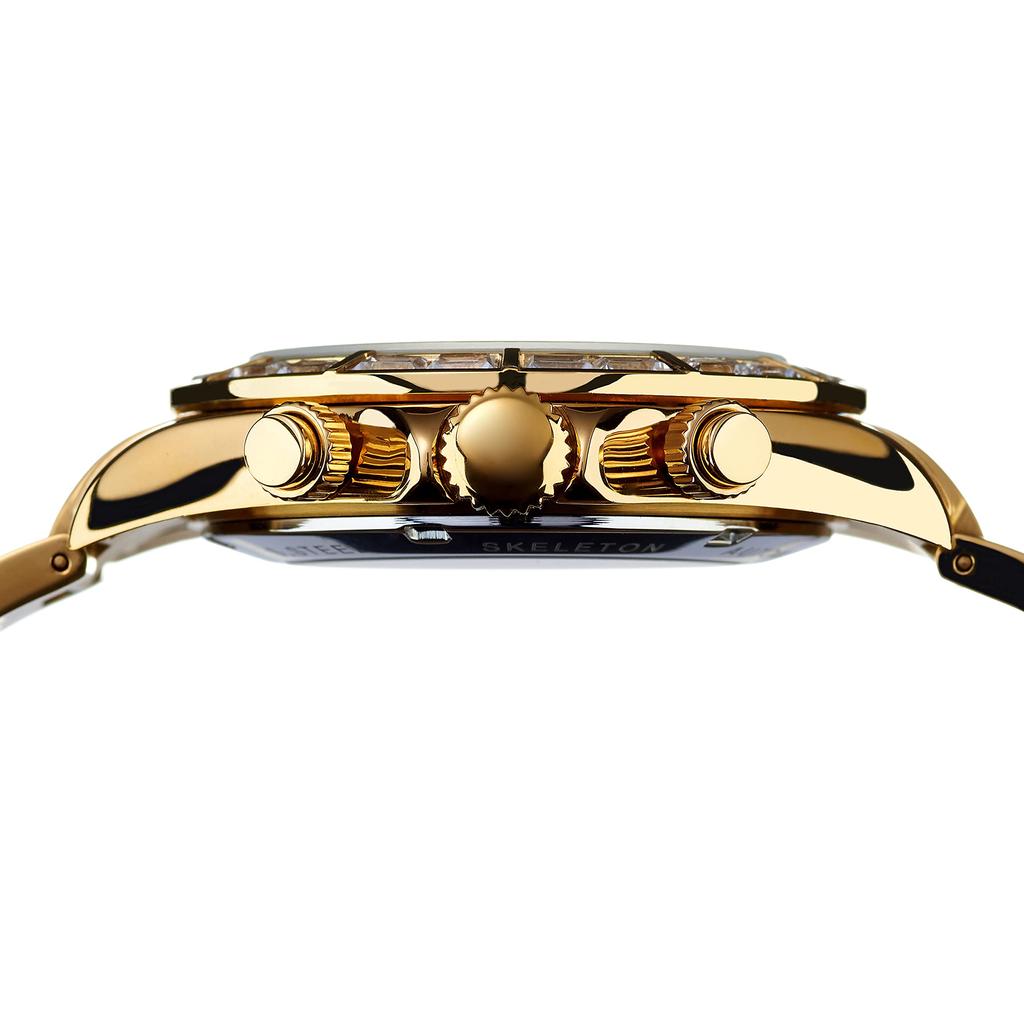 Watch Automatic DANIEL DOUGLAS Gold Black Mechanical Automatic Watch [Daniel & Douglas] DD8802DG-BK3 & Men's