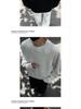 Men's Autumn Retro Heavyweight Patchwork Long-Sleeve Hoodie
