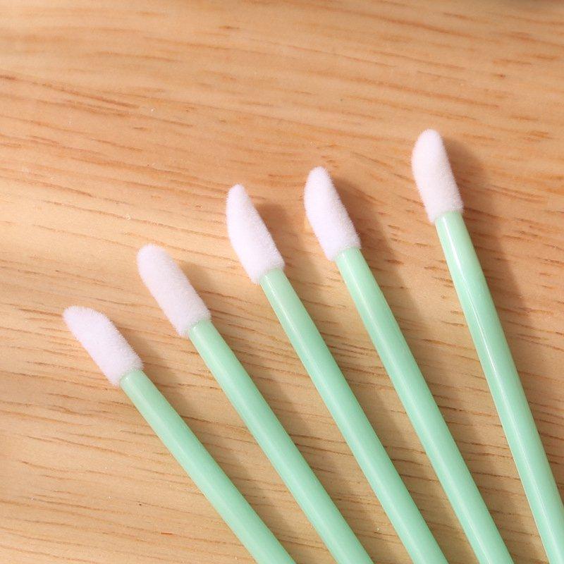Brush Portable Mouth red lip Solid lip brush Beauty tools Disposable 100 pieces of Lip gloss lipstick Single makeup brush