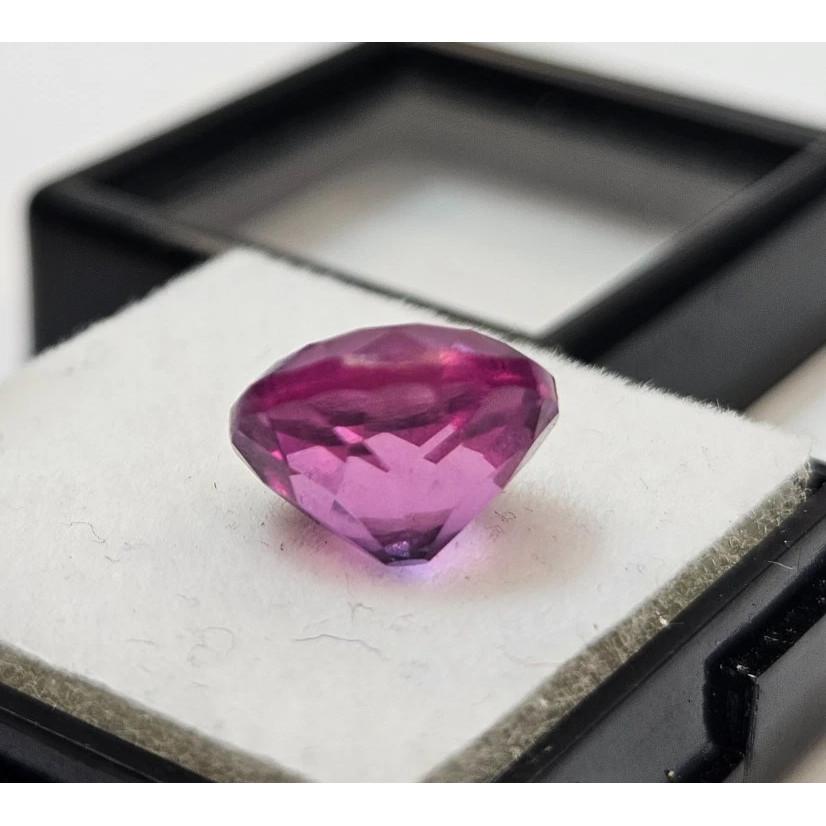 Cambodia Purple Zircon 5-6 Ct Round Cut Certified Beautiful Loose Gemstone