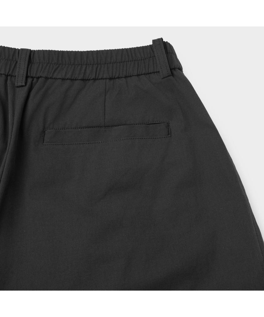 Keoseuuteommellou Black Volume Cotton Pants Cwpam26343Bkx