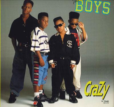 12inch Record BOYS - Crazy MOT4730 MOTOWN 1990 US Rap & Hip-Hop/R&B Used