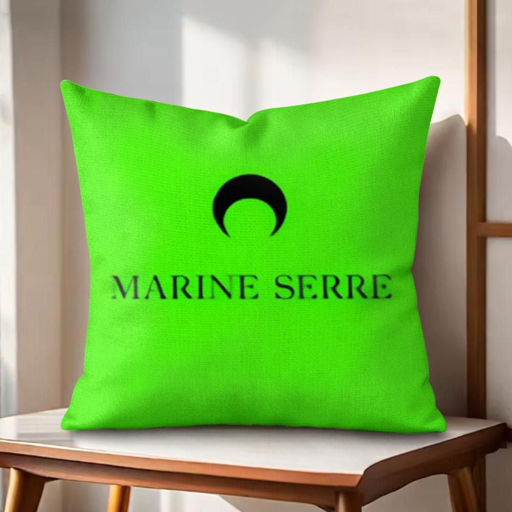 

Luxury MMarine Serre Cushion Cover Natural Linen Organic Fabric DoubleSided Printing Couch Pillow Covers Home Decor 30x30cm