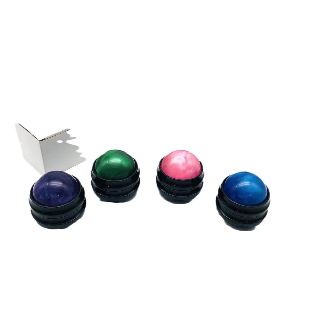 Handheld Mini Roller Massage Ball - Essential Oil Resin Neck, Back & Leg Massager