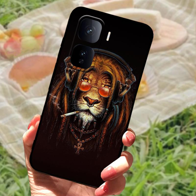 For VIVO IQOO Neo 10 Case Black Soft Silicone Protection Back Cover For VIVO IQOO Neo 10 Pro Phone Cases Shockproof Phone Fundas