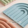 Silicone Pot Mat Insulation Pad Bowl Mat Placemat Plate Mat Silicone Mat Dining Table Home Rainbow Non-slip Mat