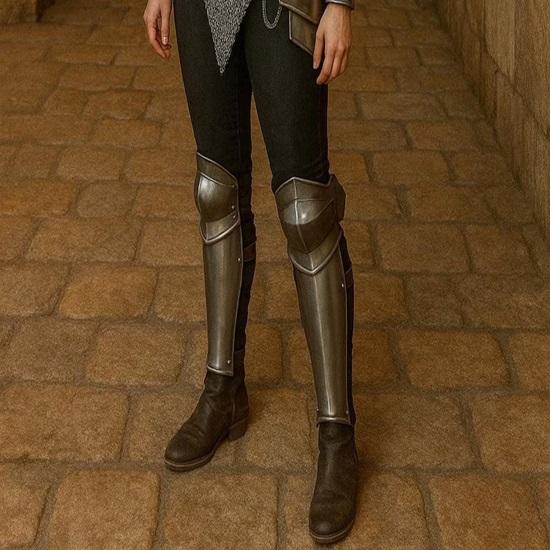 Medieval Lady LARP Armor for Halloween, Renaissance Fair  Cosplay  Women’s Knight Costume  Handmade Fantasy Warrior Outfit Handmade Armor