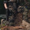 BEPAN G3 Versatile Outdoor Sport Hunting Combat Pants With Knee Pads Green Tiger Print
