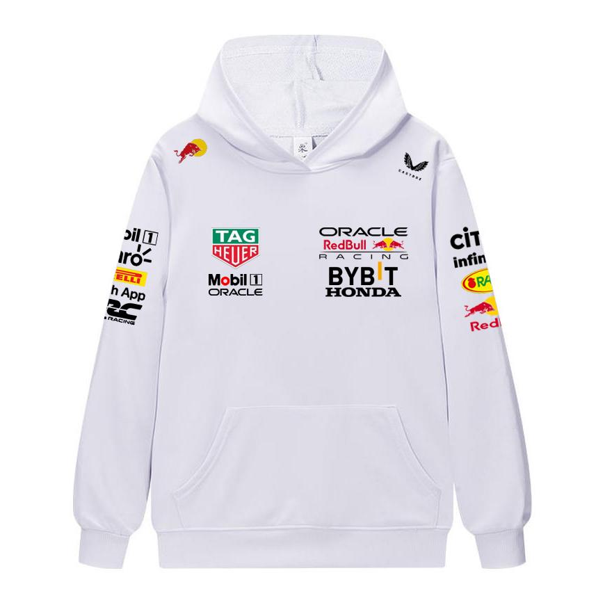 F1 Rennanzug, Red Bull Verstappen Team Uniform, Frühjahrs- und Herbst-Hoodie