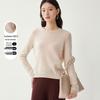 Jinjuan Women's 100% Cashmere Round Neck Sweater
