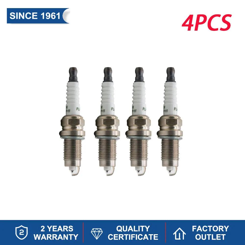 4-8 шт. Свечи зажигания Replacement для PZFR5D-11 PZFR5J-11 PZFR5Q-11 ZFR5E-11 K16GPR-U11 Двойные платиновые свечи зажигания TORCH K5RTSPP-11 4 pieces K5RTSPP-11