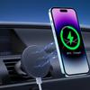Upgraded Magnetic Wireless Car Charger 30W Fast Car Charging for iPhone 12 13 14 15 pro max mini Air Vent Car Phone Holder Stand