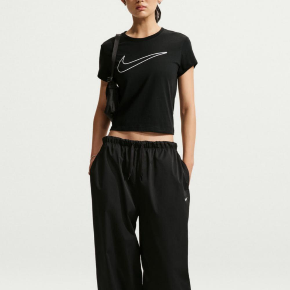 Nike Club As W Nsw Ss Tee Hbr Md Soft Comfortable Round Neck Printed Short Sleeve T-Shirt Women Tops HV5003-011