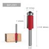 1/4" Woodworking Bearing Trimming Knife - Right Angle Chamfer Edge Banding Cutter