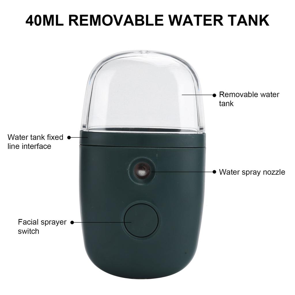 USB Charging Portable Face Moisturizing Spray Handheld Mist Sprayer Beauty Machine