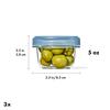 [OXO] Twist Stack Behälterset 3 Stück 148 ml - Behälter
